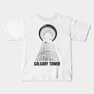 Calgary Tower Kids T-Shirt